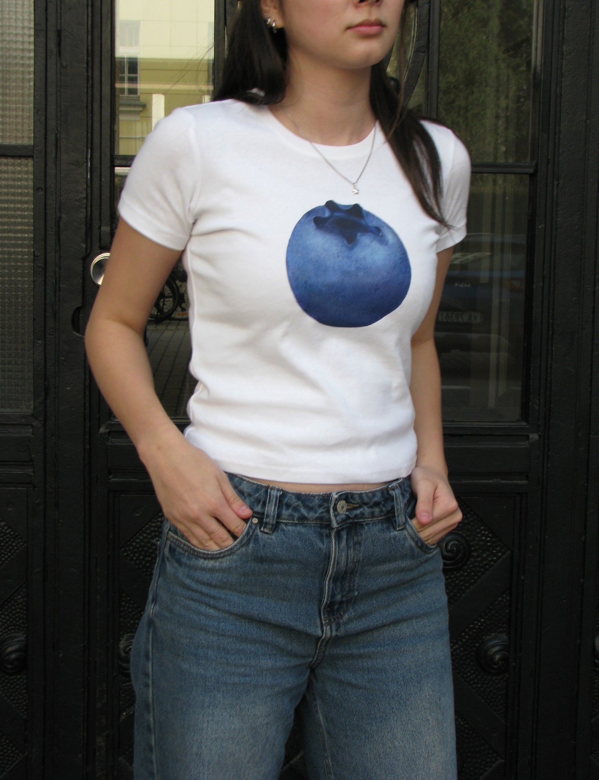 Blueberry Baby Tee