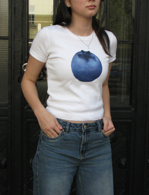 Blueberry Baby Tee